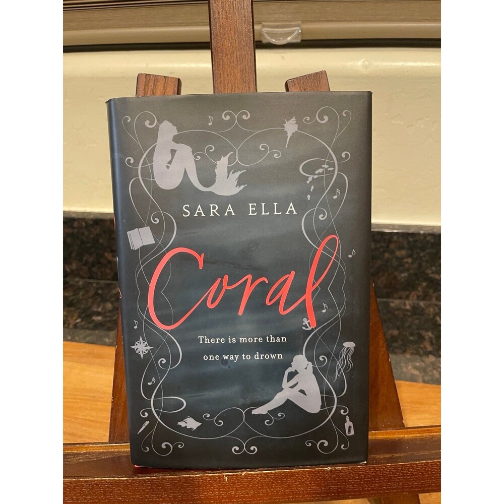 Autographed book, Coral by Sara Ella hardcover